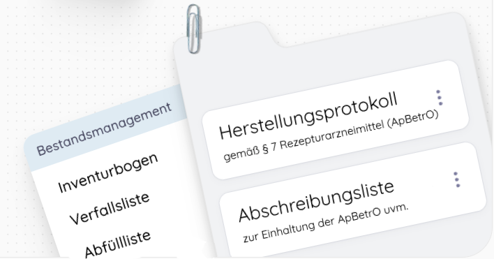 Vorschau der verfügbaren Dokumente in cannadox